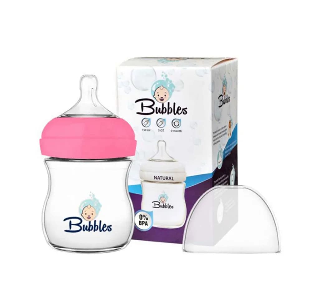 Bubbles Natural Bottle Rose 150Ml