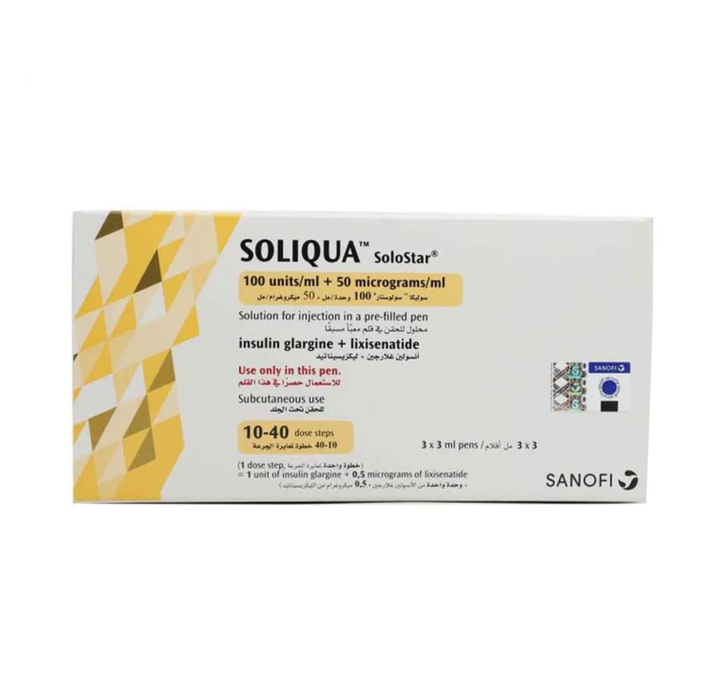 Soliqua Solostar 100/50 3X3Ml Pen @?