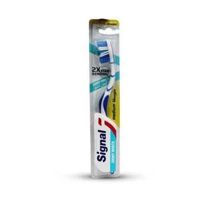 SIGNAL T BRUSH SHINY WHITE #MEDIUM