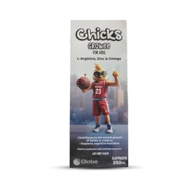 CHICKS GROWEE MINT SYRUP F/K 250ML