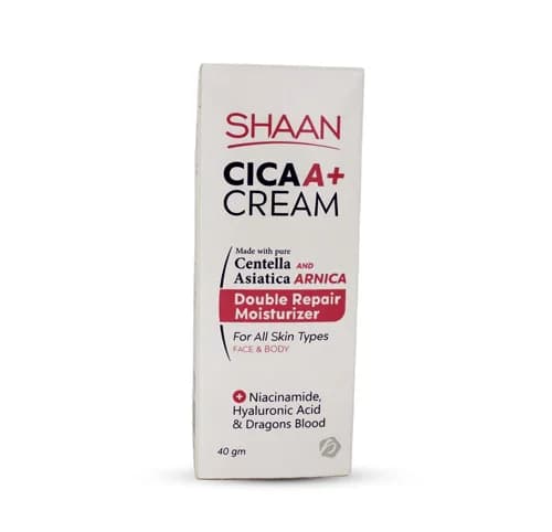 Shaan Cica A+ Arnica Douple Repair Moisturizer Cream 40gm