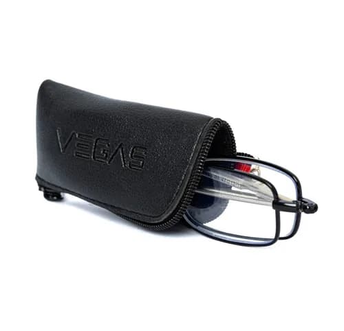 Vegas Reading Glass Fold +2.25 C1 Black