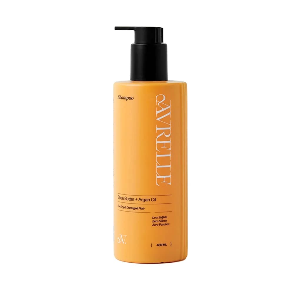 Avrelle Hair Shampoo With Shea Butter & Argan Oil For Dry & Damaged Hair 400Ml