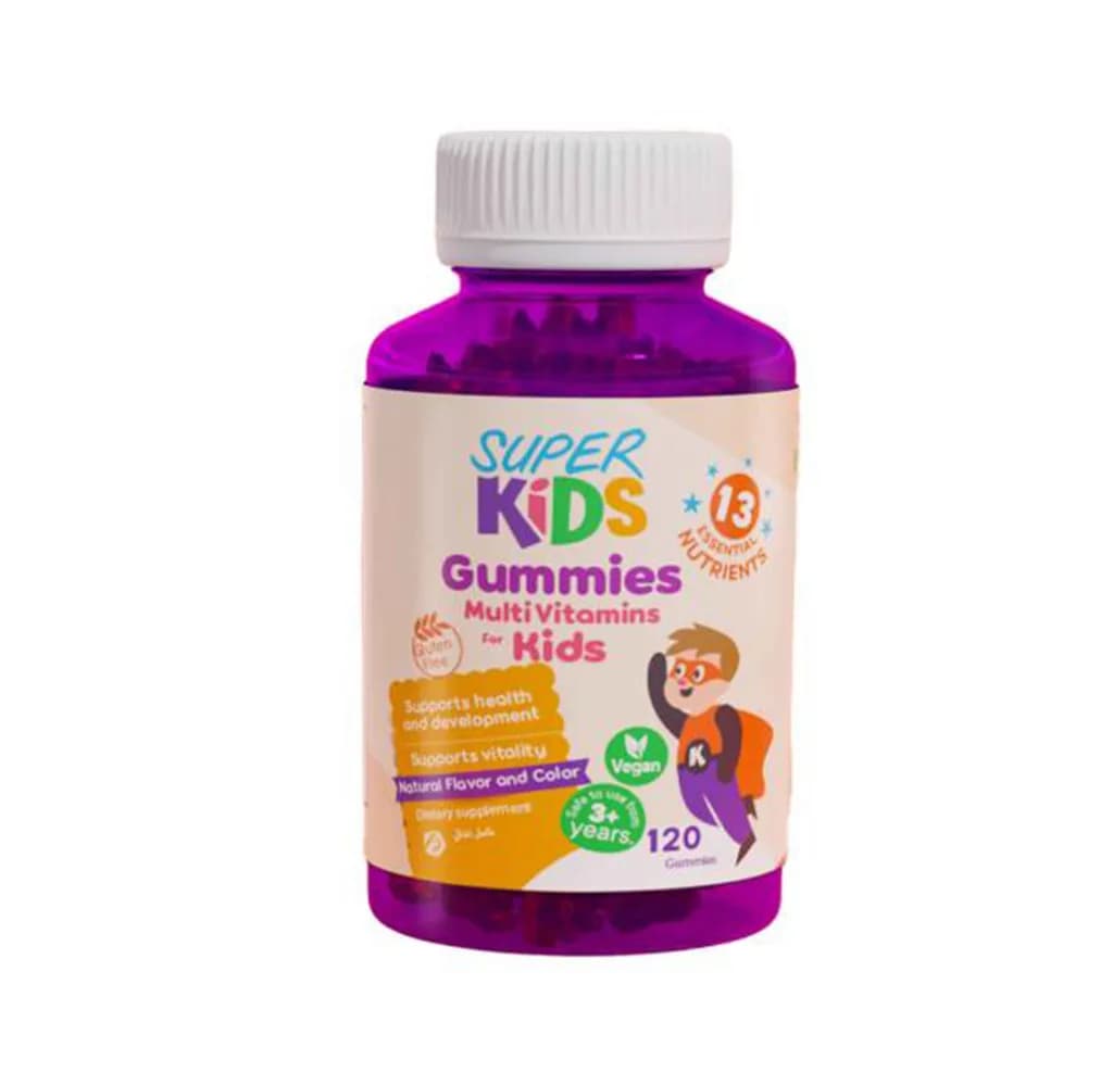 Superkids Gummies Chewable Multivitamins 120 Gummies
