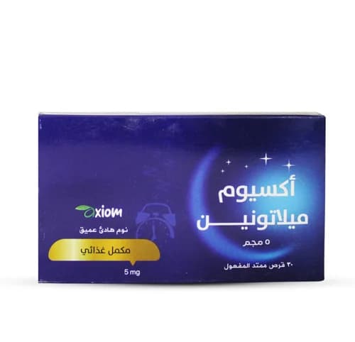 Axiom Melatonin 5mg 30 Sustained Release Tablets