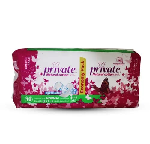 Private Extra Thin Pads Normal 18 Pads