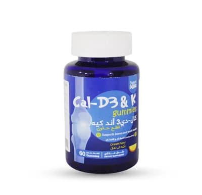 SWEET DOSE CAL-D3+K GUMMIES 60/PCS