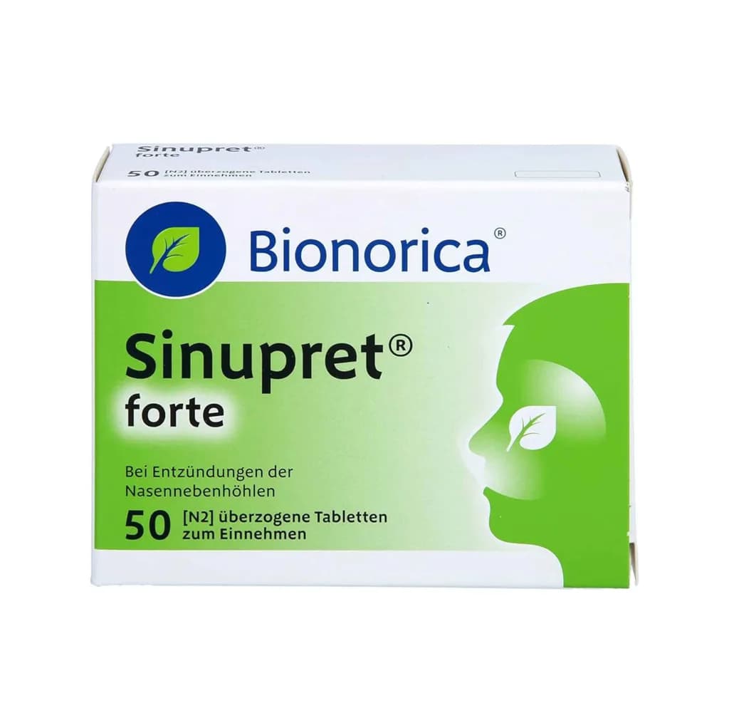 Sinupret Forte 50 sugar coated tablets