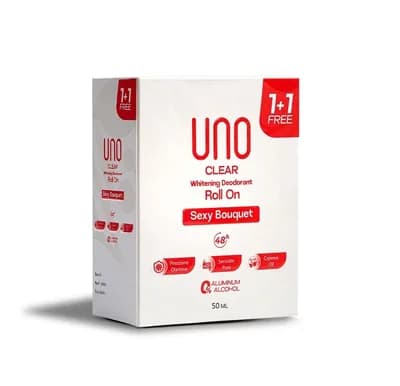 UNO DEO.ROLL ON SEXY BOUQUET 50ML (1+1)