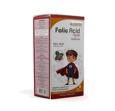 FOLIC ACID 400MCG/5ML SYRUP 120ML