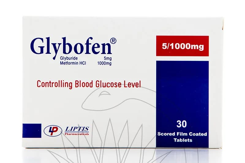 GLYBOFEN 5/1000MG 30/TAB