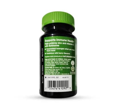 NATURE'S WAY ZINC 60/LOZENGES?