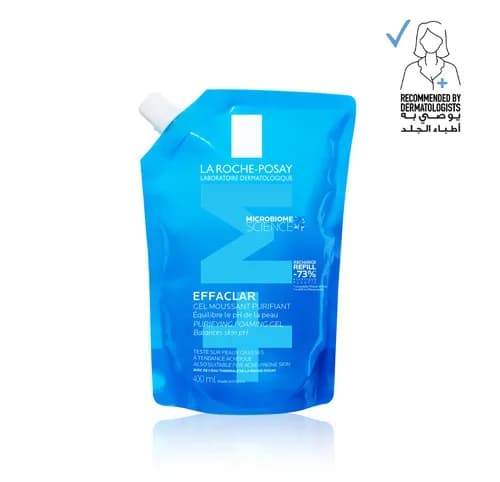 LA ROCHE EFFACLAR FOAM GEL REFILL 400ML