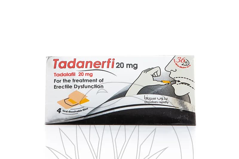 Tadanerfi Oral Dispersable Film 20Mg 4 Pieces