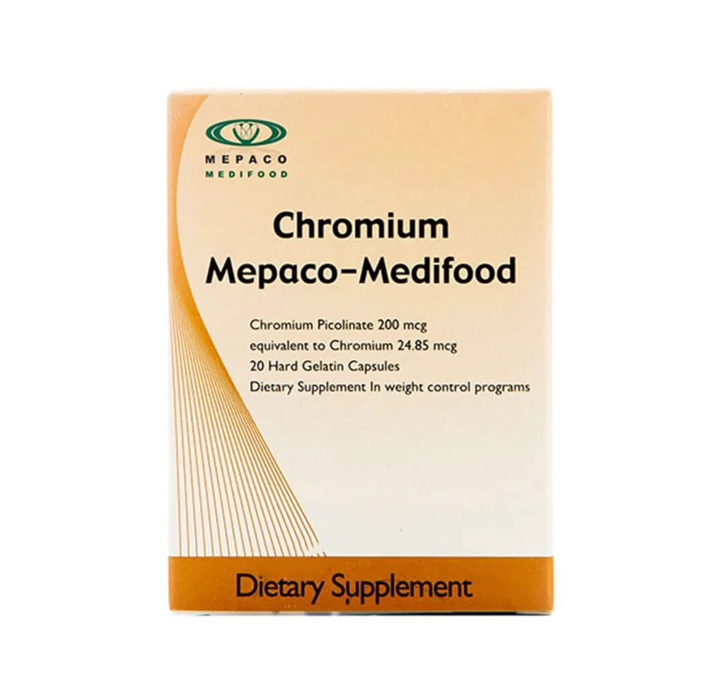 Chromium 200Mg 20 Capsules