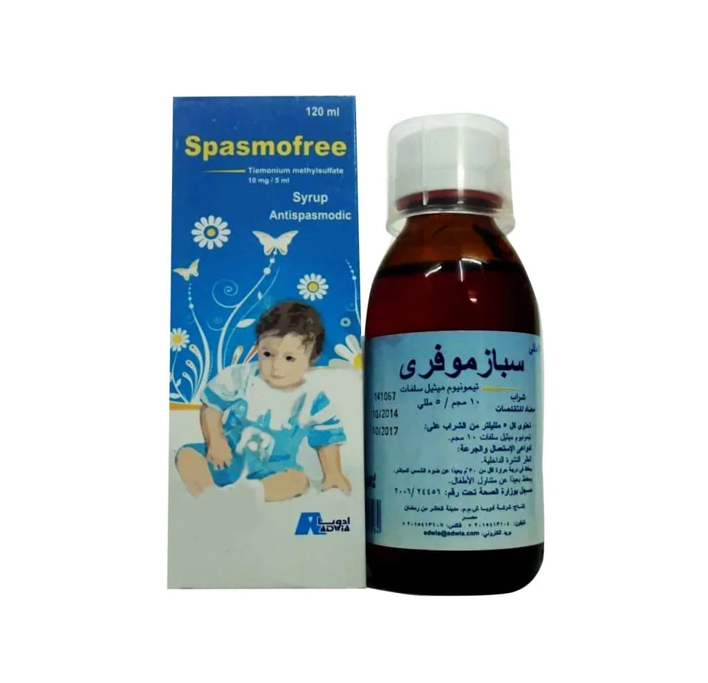 SPASMOFREE 10MG/5ML SYRUP 120ML