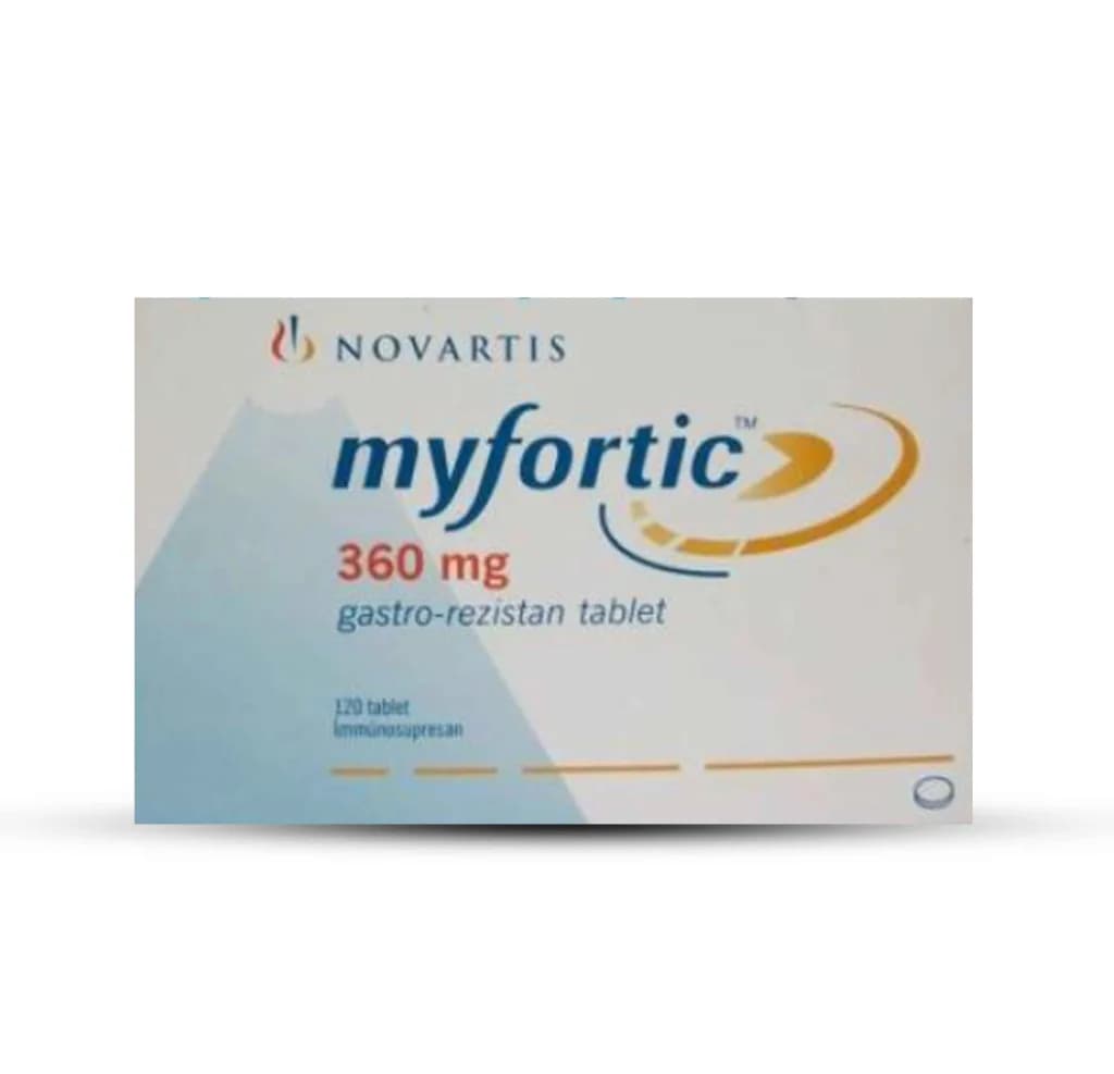 Myfortic 360Mg 120 Tablets