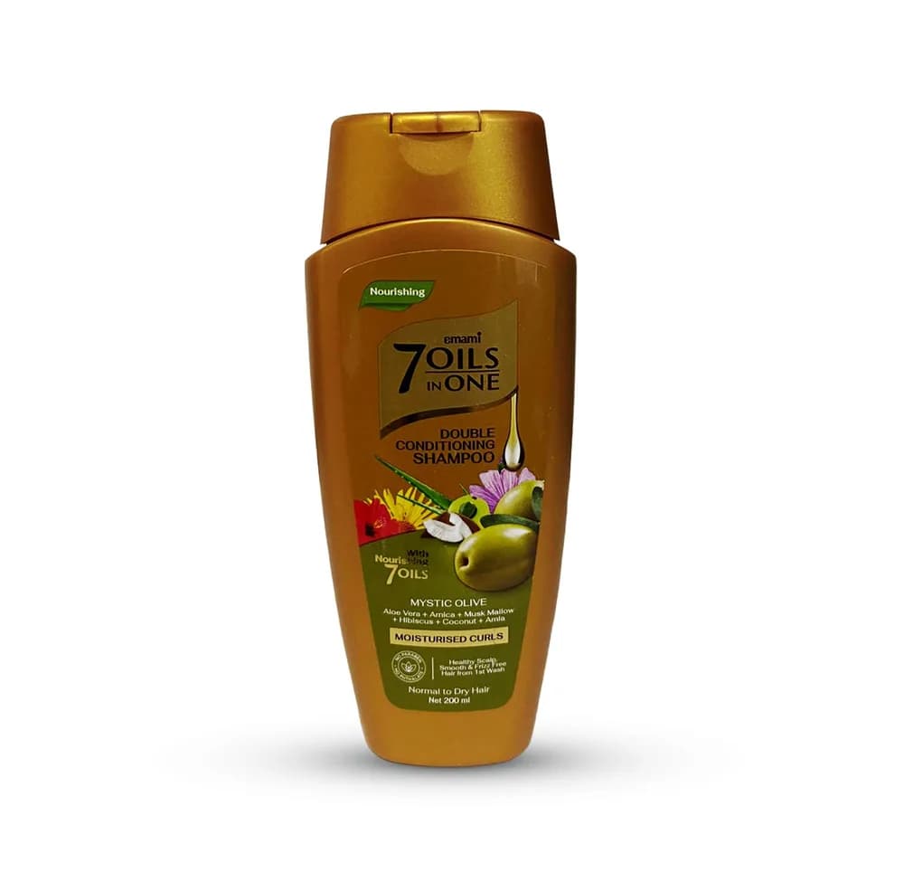 Emami 7 Oils In One ( Mystic Olive ) Double Conditioning Shampoo 200ml