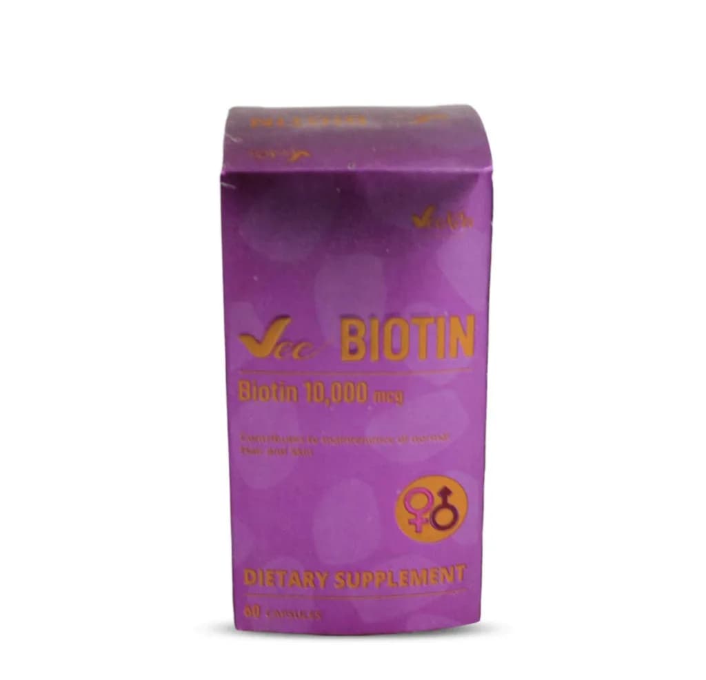 Vee Biotin 10000Âµg 60 Capsules