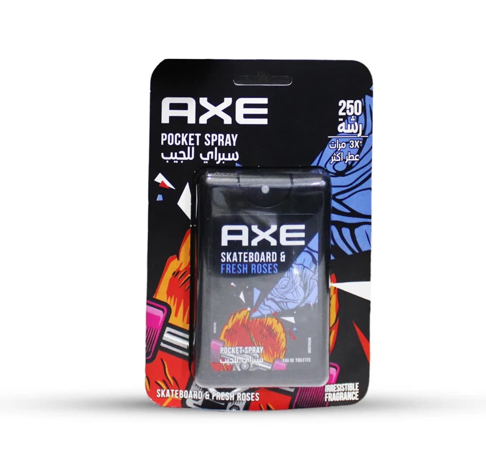 AXE F/M DEO POCKET SP SKATEBOARD 17ML