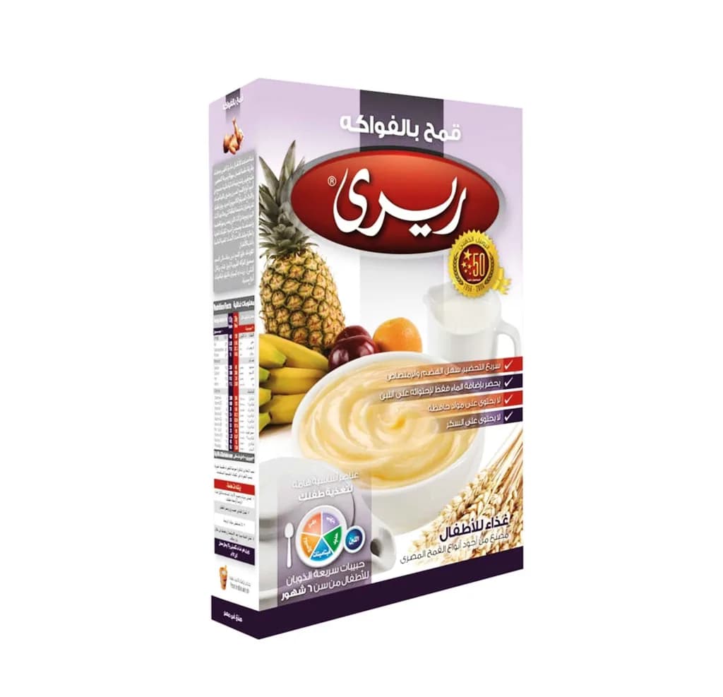 Riri Baby Cereal Wheat With Fruits 200GM