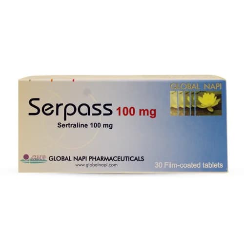 Serpass 100mg 30 Tablets