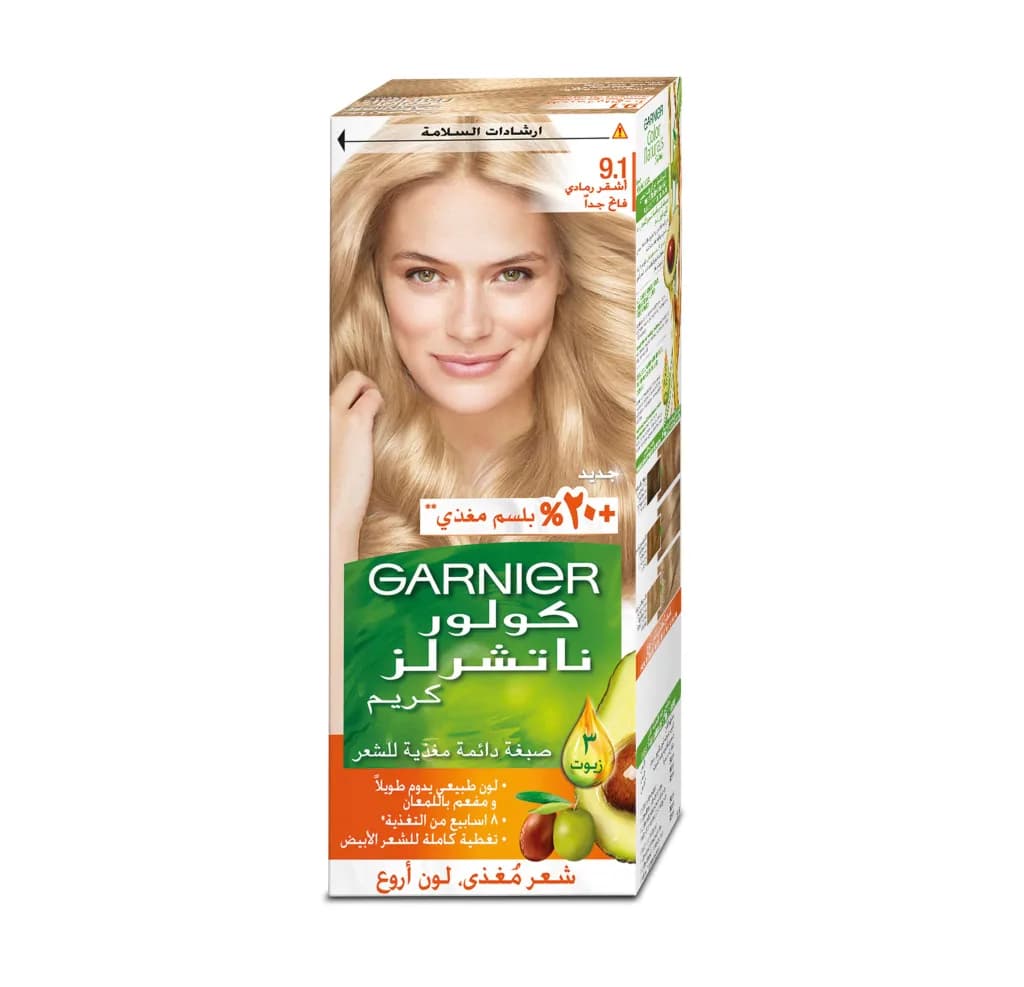 Garnier Color Natural 9.1 Extra Light Ash Blonde