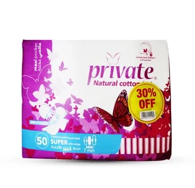 PRIVATE MAXI POCKET SUPER 50P 30%OF