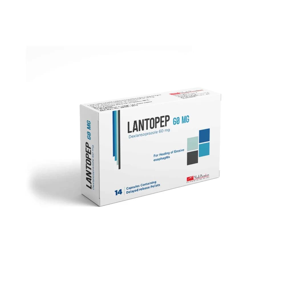 Lantopep 60Mg 14 Capsules