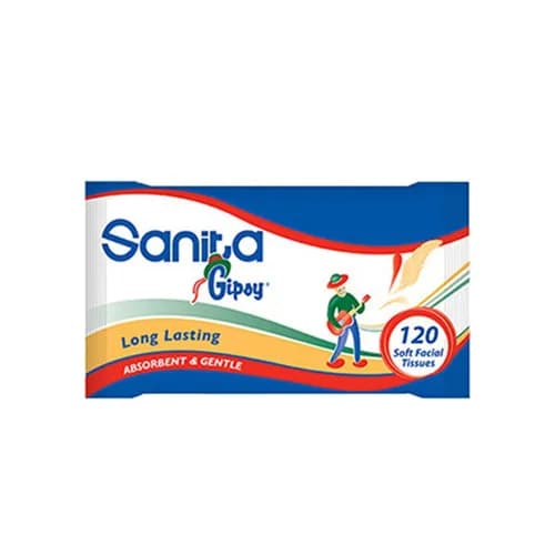 Sanita Gipsy Facial Tissues 120Pcs