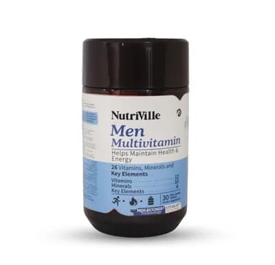 NUTRIVILLE MEN MULTIVITAMIN 30FC/TAB