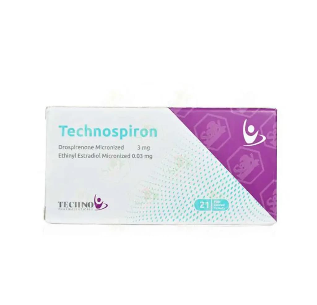 Technospiron 0.03/3Mg 21 Tablets