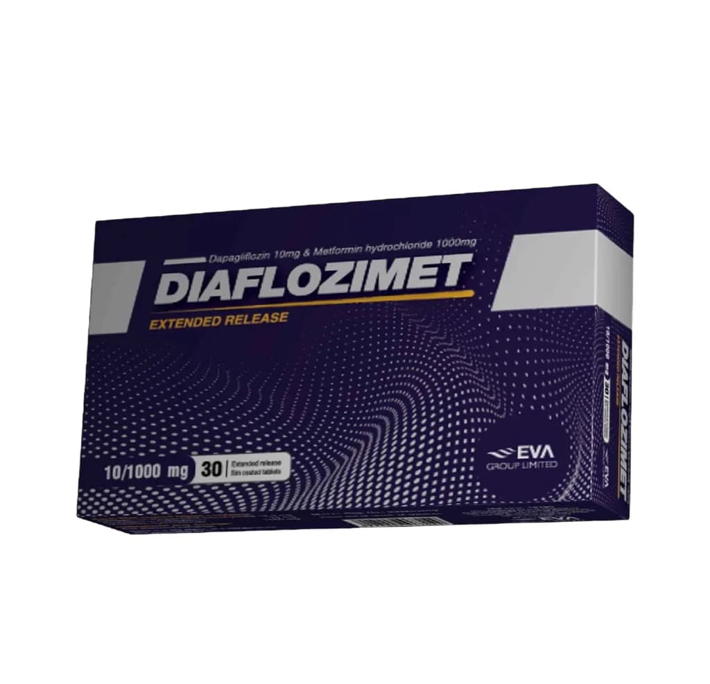 Diaflozimet 10/1000Mg 30 Tablets