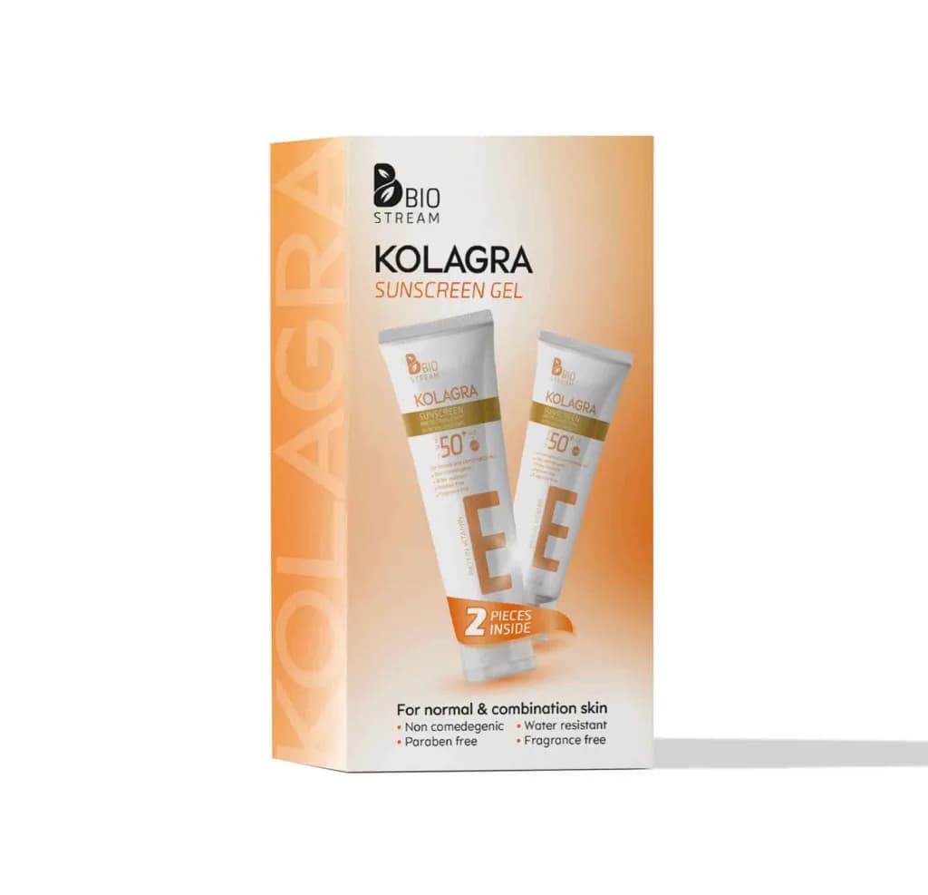 Kolagra Offer Sunscreen Gel Cream 50ml 1+1 Free