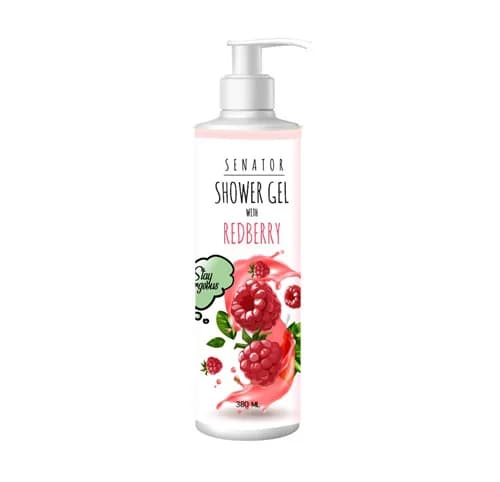 SENATOR SHOWER GEL REDBERRY 380ML