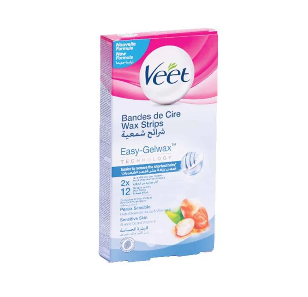 Veet Wax Sens.Sk.12 Str.