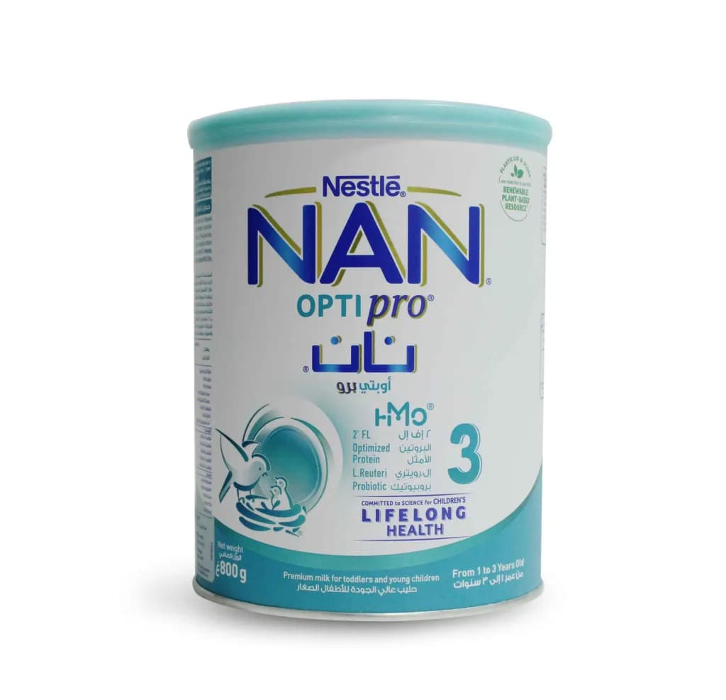 NAN OPTIPRO HMO (3) MILK POWDER 800GM ?