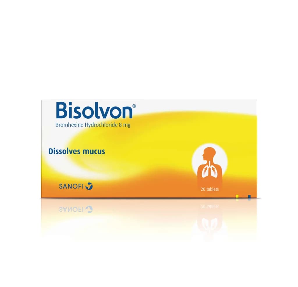 BISOLVON 8MG 20/TAB