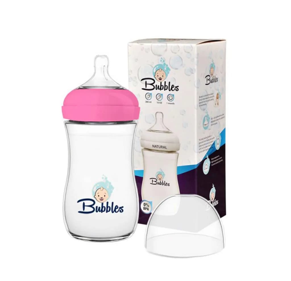 Bubbles Natural Bottle Rose 280Ml