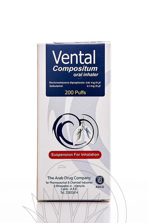 Vental Comp Inhaler 200 Metered Doses