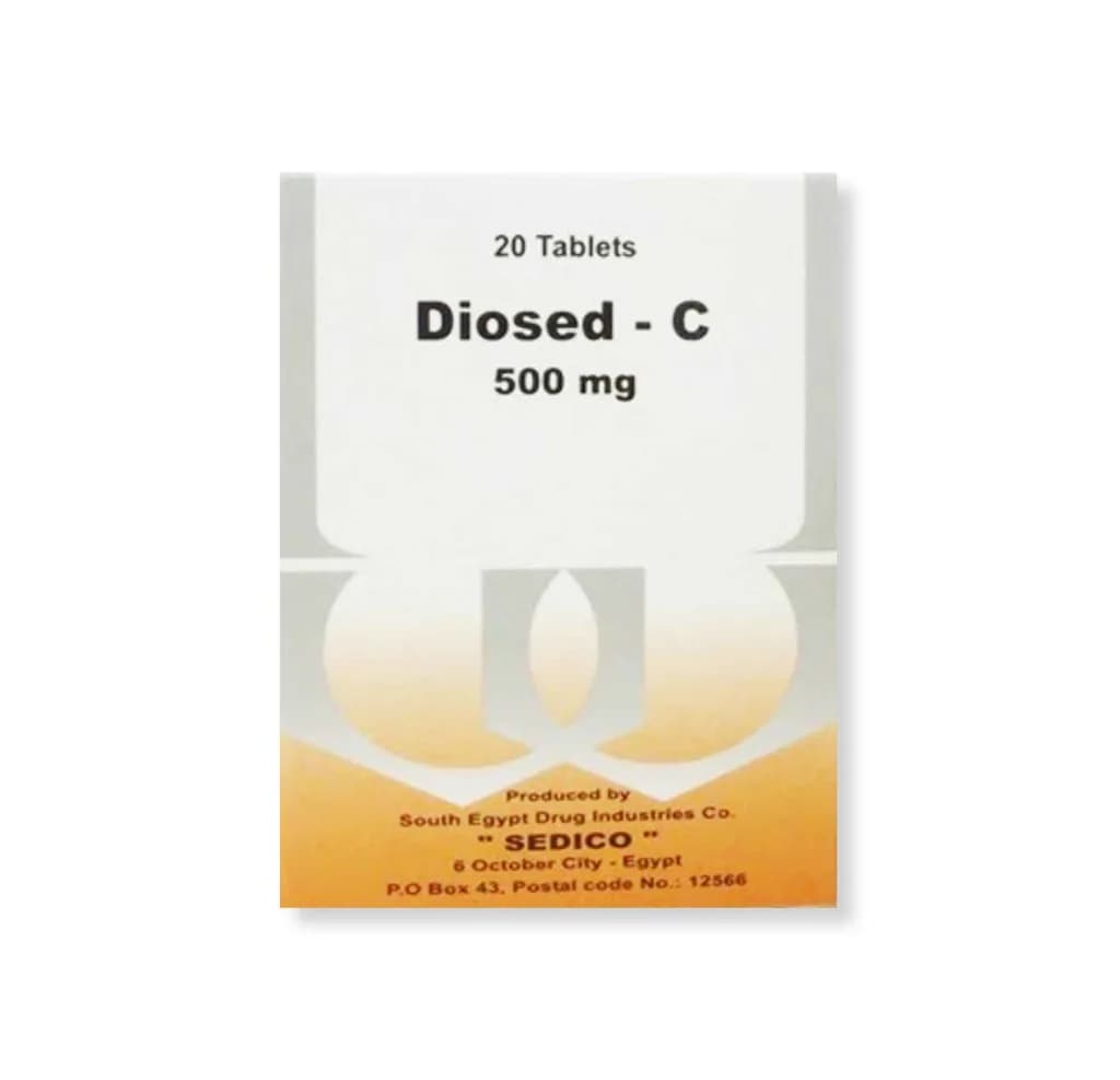 Diosed C 500Mg 20 Tablets