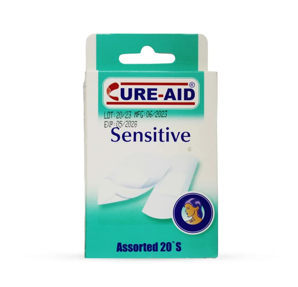 CURE AID SENSITIVE 20PCS