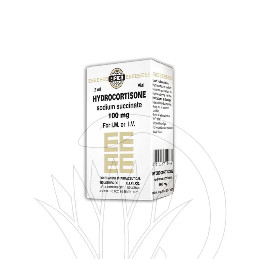 HYDROCORTISONE 100MG/2ML 1/VIAL