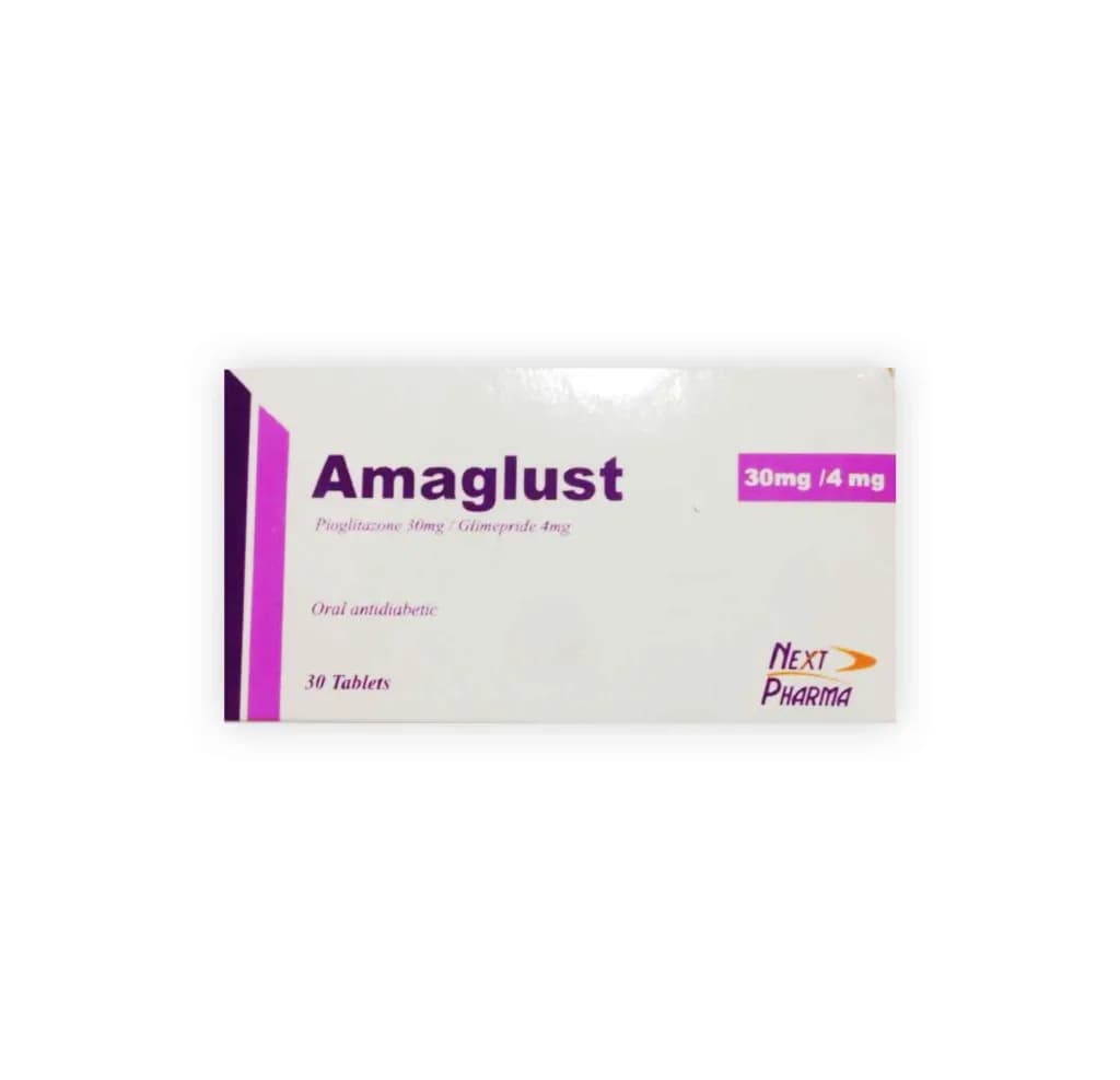 Amaglust 30/4Mg 30 Tablets
