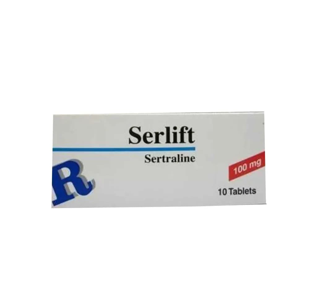SERLIFT 100MG 10/TAB