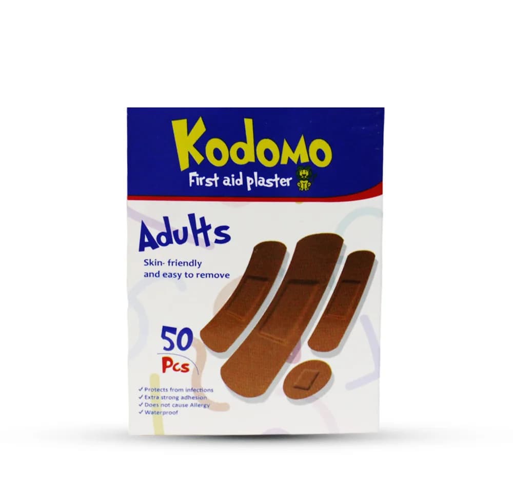 Kodomo First Aid Plaster for Adults 50Pcs