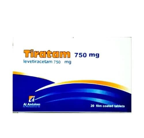 Tiratam 750mg 20 Tablets