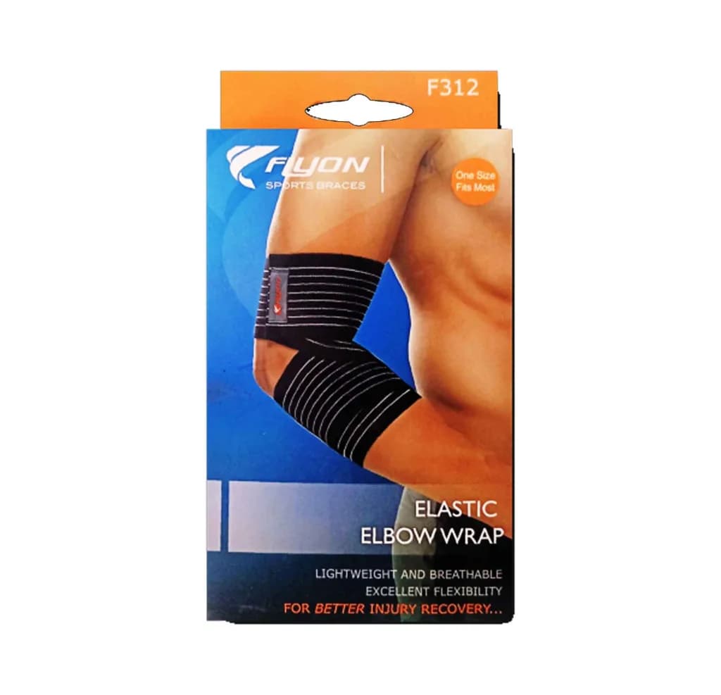 Flyon (F312) Elastic Elbow Wrap - Unisize