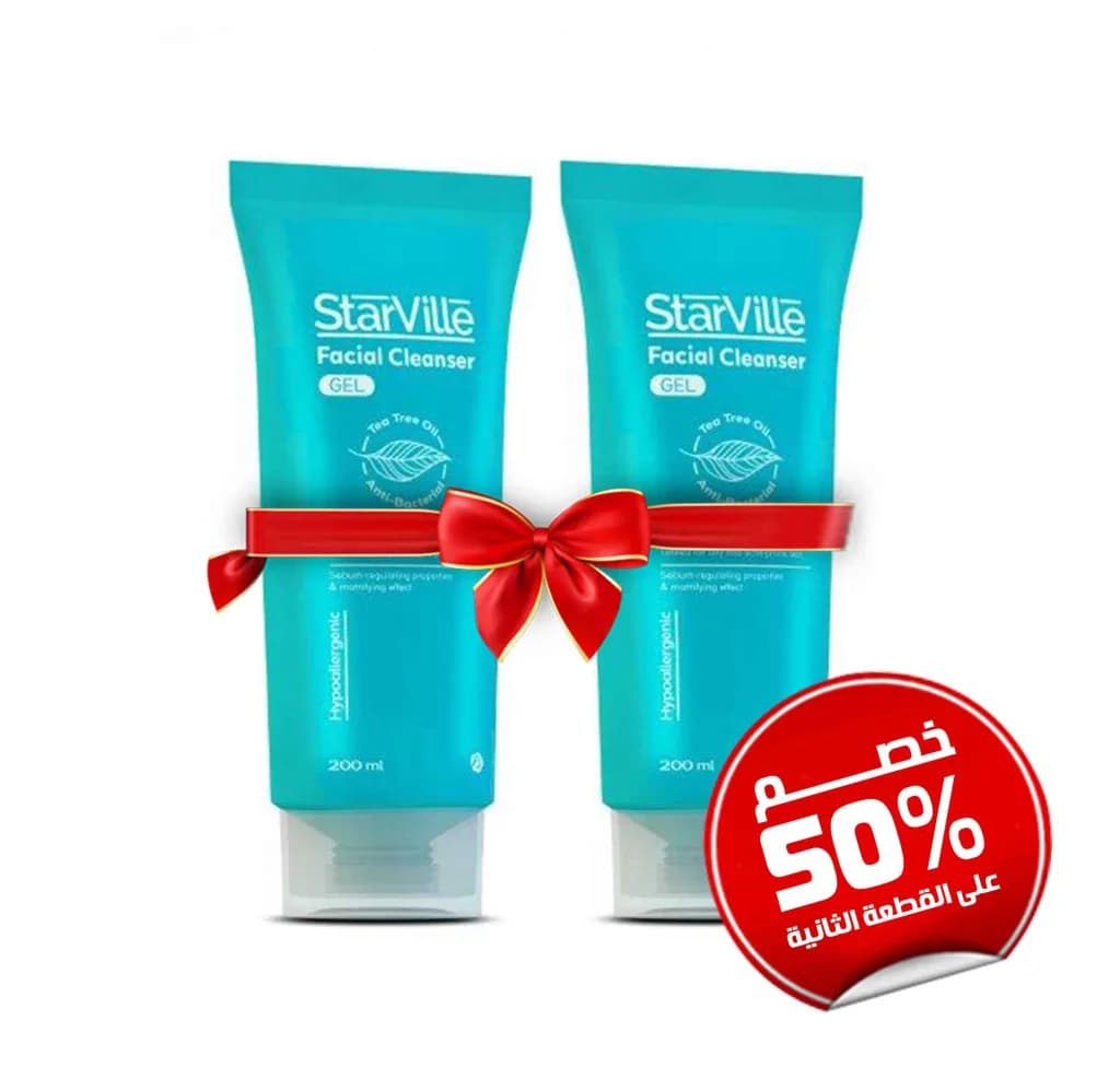 StarVille Acne Prone Skin Facial Cleanser Gel 200ml Promopack (50% On Second)