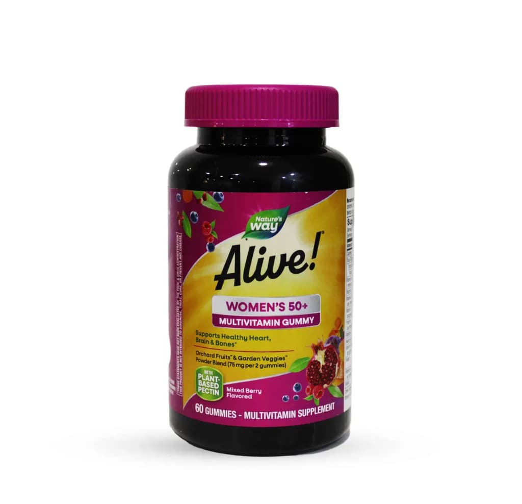 Alive Women 50+ Gummies Multi-Vitamin 60Pcs